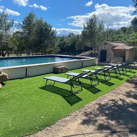 Semesterbostad Le Mazet De Papi En Garrigue Saint-Gervasy